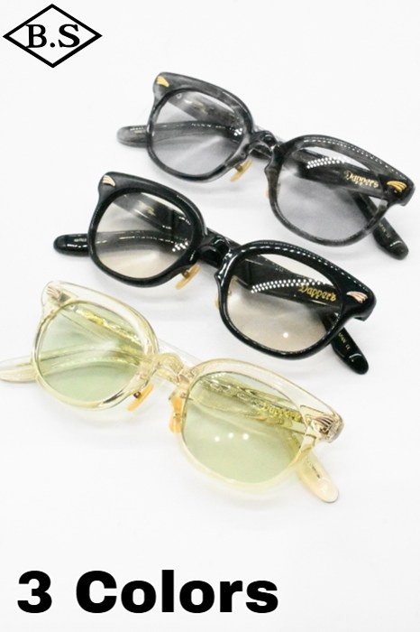 【継続期間制限事項尖んがり5倍】ダッパーズ × グルーバー 黒眼鏡 Dapper’s × GROOVER LOT1847 GROOVER Wname Eyewear Type APOLLO