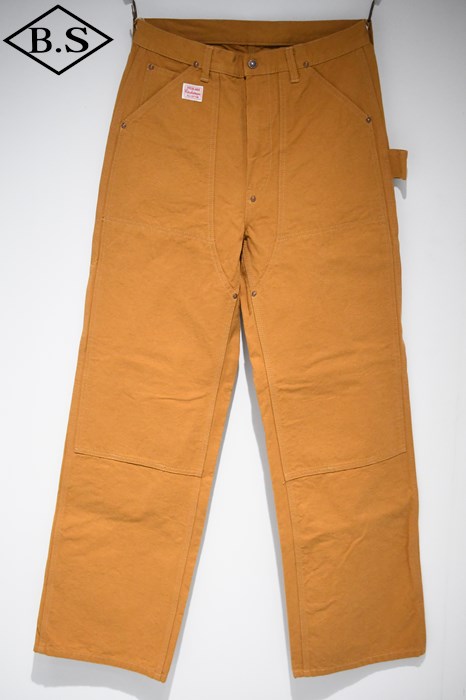 【期間限定ポイント5倍】クッシュマン パンツ CUSHMAN 22190 15oz DUCK DOUBLE KNEE PAINTER PANTS CAMEL|BarnStormer3号店
