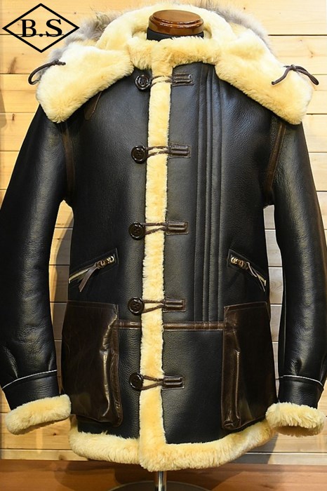 【継続期間押さえる尖んがり5倍】ワイツーレザー Y’2 LEATHER なめし革上衣 COLOMER MOUTON Type B-7 D.BROWN