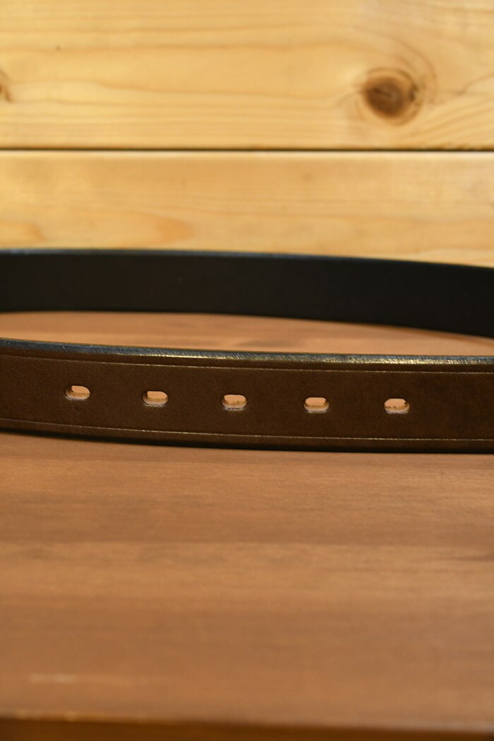 オーパスインセプションベルトOPUSINCEPTION国産サドルレザーFIREMANBUCKLEBELT33mmブラスブラウン
