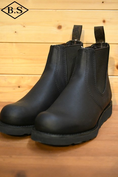 レッドウィング REDWING ブーツ NO.3194 CLASSIC CHELSEA 古典派音楽 チェルシー HARNESS BLACK 馬具 黒いこと
