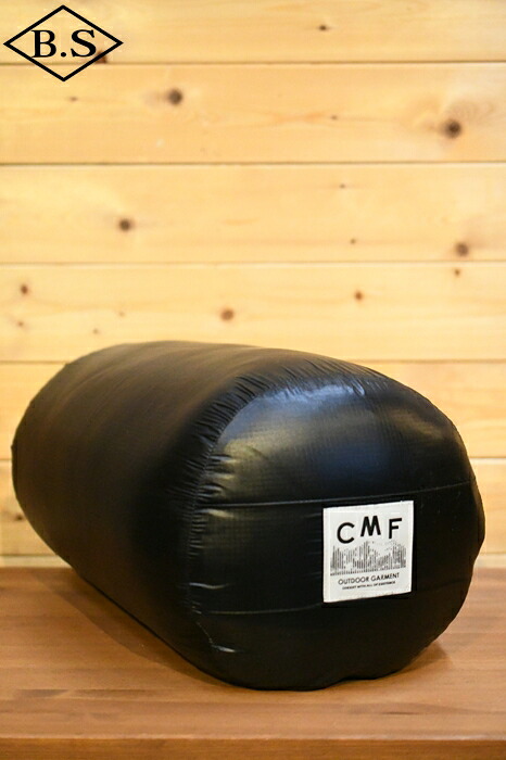 シーエムエフ アウトドアガーメント CMF OUTDOOR GARMENT 寝袋 CMF2302-AC38 SLEEPING BAG BLACK