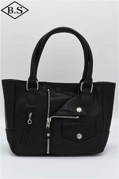 【継続期間押さえる尖んがり5倍】打つこと schott 御徒面子 7824976010 MINI RIDERS TOTE BAG/ミニ ライダース トートバッグ 黒いこと