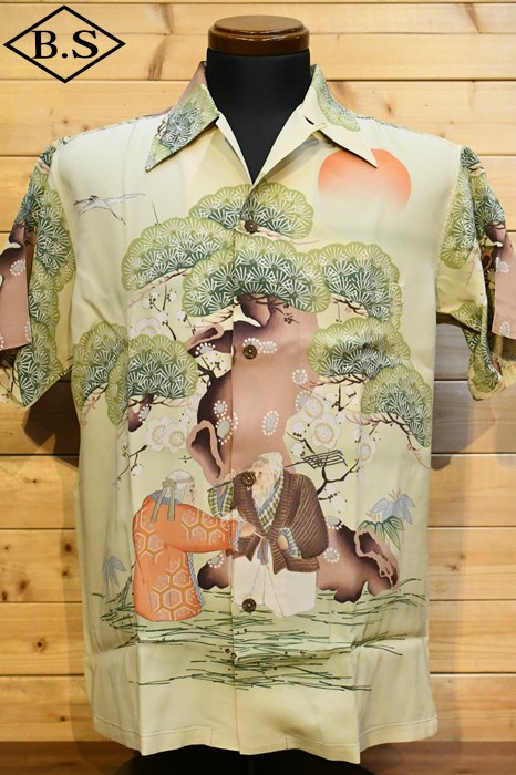 【期間限定ポイント5倍】サンサーフ SUN SURF SS39231 アロハシャツ SPECIAL EDITION “FLOWER BLOOMING FOLKTALE” c