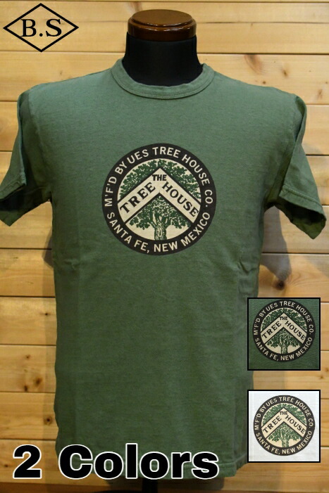 ウエス UES Tシャツ 652414 TREE HOUSE Tシャツ