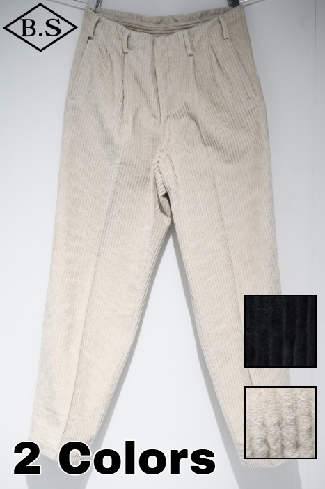 アトラクションズ Attractions パンツ Lot.861 Wide Wale Cords Double Pleats Trousers｜BarnStormer3号店 27,170円