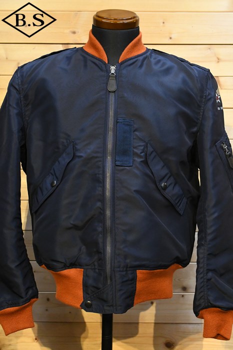 【期間限定ポイント5倍】バズリクソンズ BUZZ RICKSON’S アウター BR15513 Type L-2A “SUPERIOR TOGS CORP. ORANGE RIB” A.F.BLUE