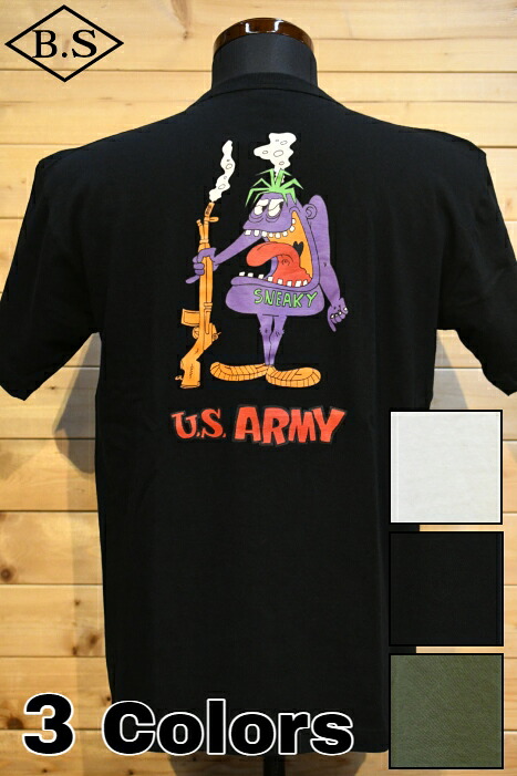 バズリクソンズ BUZZ RICKSON’S Tシャツ BR79400 GOVERNMENT ISSUE TEE U.S. ARMY