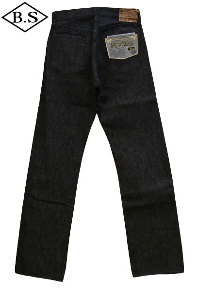 【期間限定ポイント5倍】バズリクソンズ BUZZ RICKSON’S BR43042 WILLIAM GIBSON COLLECTION WORLD WAR II BLACK DENIM WAIST OVERALLS ブラック 30