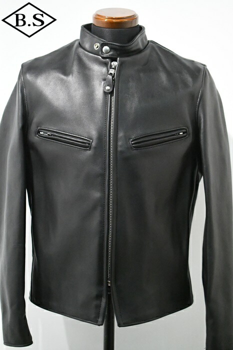 【期間限定ポイント5倍】ショット schott レザージャケット 7823950085 641XX 60'S STAND RIDERS ライダース レザージャケット ブラック|BarnStormer3号店