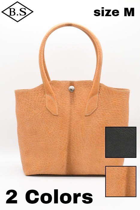 多岐管 MANIFOLD 御徒面子 MK-02GS TOTE BAG  馬ヌメ極厚シュリンク［M］