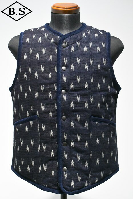 楽天市場】STUDIO D'ARTISAN / RAIN刺し子ベスト ステュディオ