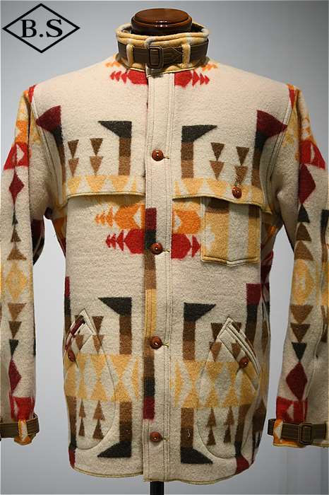 ジョングラッコー ウエアハウス アウター John Gluckow by WAREHOUSE JG-32 STANG WOOL COAT BEIGE