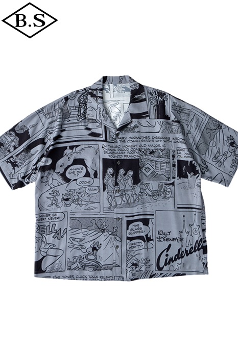 【期間限定ポイント5倍】ポータークラシック PORTER CLASSIC アロハシャツ DISNEY VC / PC ALOHA COLLECTION ALOHA SHIRT / DISNEY CINDERELLA シンデレラ