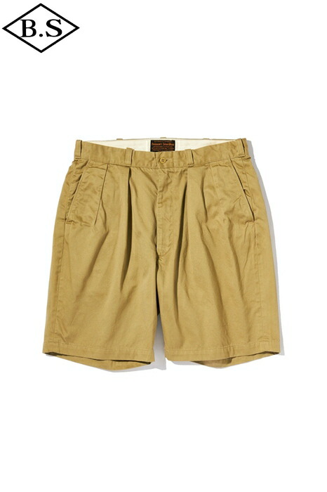 フェローズ PHERROW'S ショートパンツ 25S-P.50CS ミリタリーチノショーツ Beige｜BarnStormer3号店