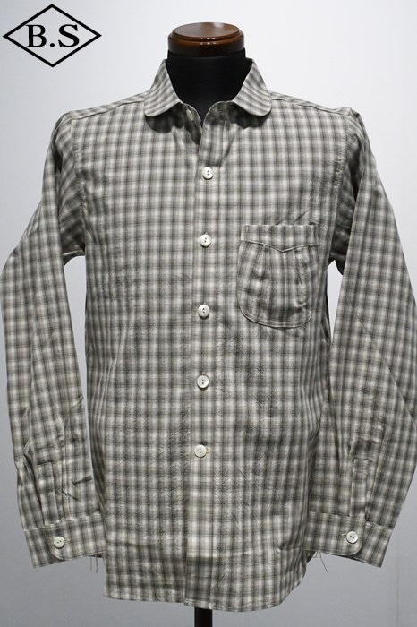 【期間限定ポイント5倍】ダッパーズ Dapper’s 長袖シャツ LOT1758 Classical Round Collar Work Shirts 19,800円