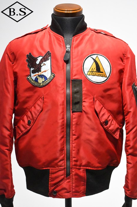 【期間限定ポイント5倍】バズリクソンズ BUZZ RICKSON’S アウター BR15779 / Type RED L-2B SCORPION “AIR DEFENSE COMMAND” RED|BarnStormer3号店