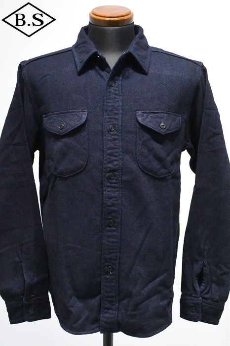 uesデニムシャツ UES - 100% Cotton Denim Shirt – Withered Fig