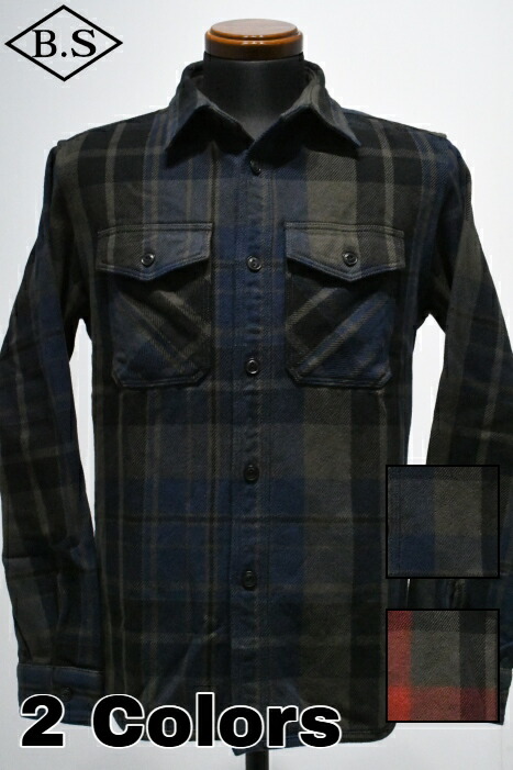 【期間限定ポイント5倍】ウエス UES 長袖シャツ 502552 EXTRA HEAVY FLANNEL SHIRT エクストラヘビーネルシャツ