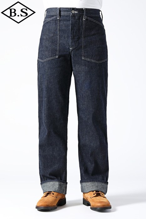 【期間限定ポイント5倍】バズリクソンズ BUZZ RICKSON’S パンツ BR41106 TROUSERS, WORKING, DENIM ONE WASH インディゴ