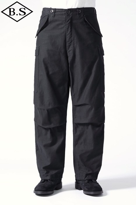 【期間限定ポイント5倍】バズリクソンズ BUZZ RICKSON&rsquo;S パンツ Lot No. BR42592 / WILLIAM GIBSON COLLECTION BLACK M-51 TROUSERS｜BarnStormer3号店