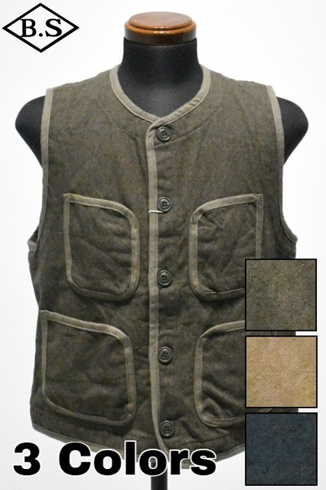 【期間限定ポイント5倍】クッシュマン CUSHMAN マットソンズ MATTSONS ベスト 61934 ARMY WOOL VEST