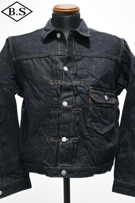 【期間限定ポイント5倍】クッシュマン CUSHMAN デニムジャケット 21393 13.5OZ XX DENIM FIRST MODEL インディゴ|BarnStormer3号店