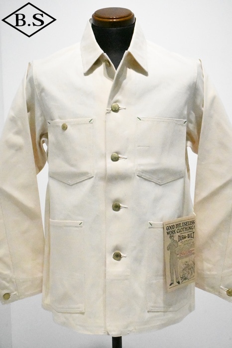 【継続期間制限事項尖んがり5倍】ダッパーズ Dapper’s アウター デュラビルト DURA-BILT Lot.34-J 3SERIES Jackets WHITE