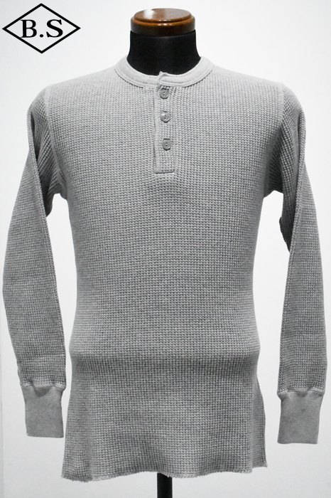 ジェラード JELADO 長袖プルオーバー AB94236 Mega Thermal Henly Neck Salt\u0026Pepper