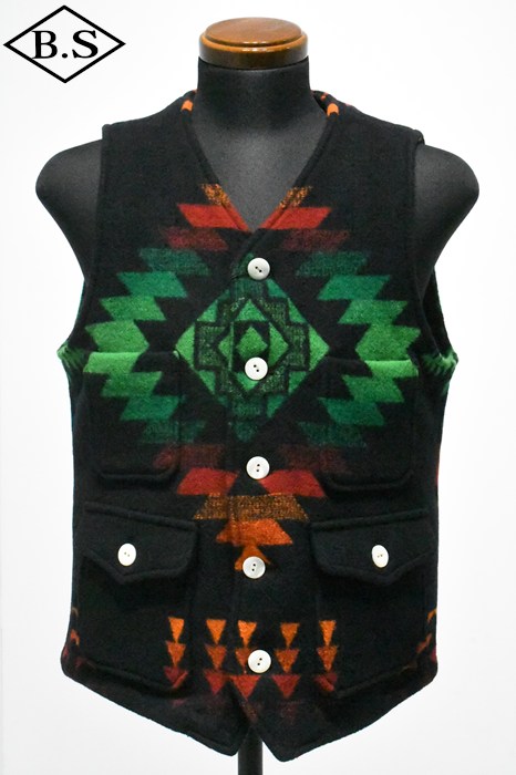 ジェラード JELADO より良い AG13516 Salem Vest Black×Multi