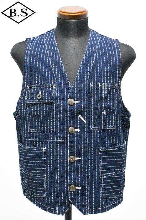 ジェラード JELADO ベスト AG13517 Steelbeam Vest Indigo|BarnStormer3号店