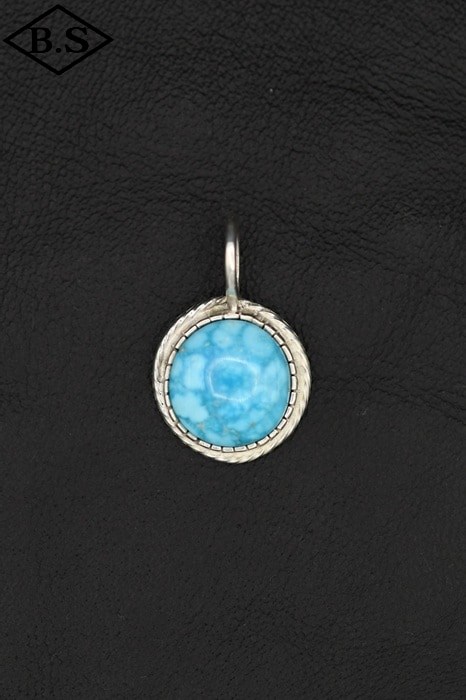【期間限定ポイント5倍】インディアンジュエリー INDIAN JEWELRY 小物 ペンダントトップ FHP01-002 キングマン ターコイズ