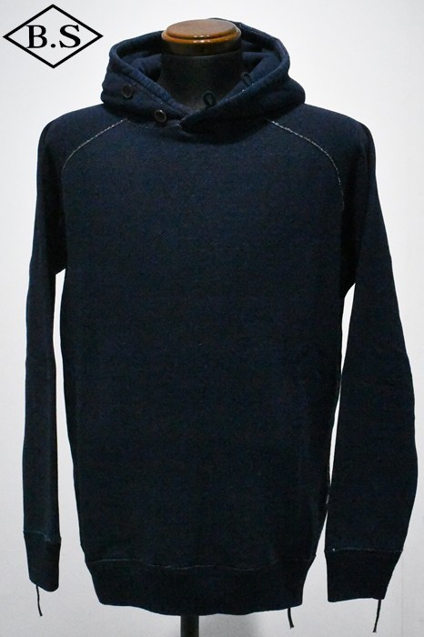 【期間限定ポイント5倍】ピュアブルー Pure blue japan スウェット 5410-ID Yarn Dyed Indigo Hoodie 20,306円