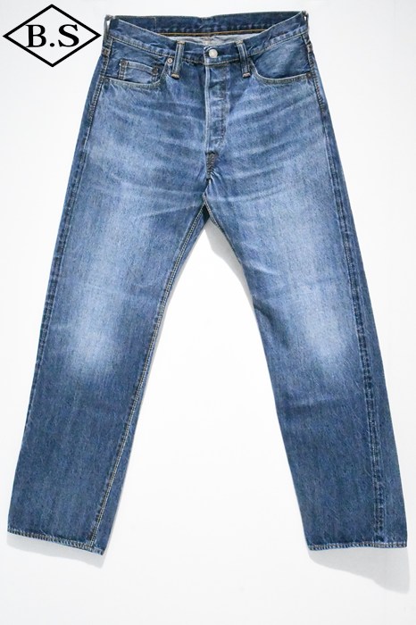 【期間限定ポイント5倍】ピュアブルー Pure blue japan デニム USED-003-ID Straight