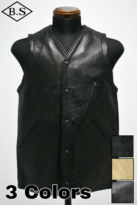 ウエストライド WESTRIDE サイクルナットガーメント CYCLE NUT GARMENT レザーベスト LEATHER PAN-NAM VEST｜BarnStormer3号店
