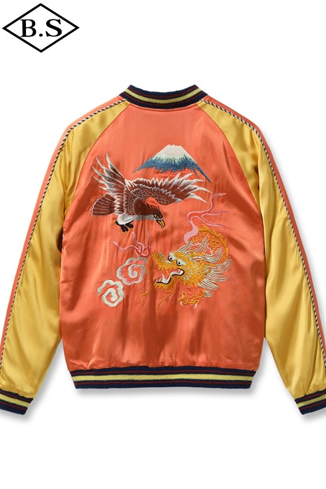 港商商会 KOSHO&CO. アウター TT15911-159 Late 1940s Style Acetate Souvenir Jacket KOSHO & CO. Special Edition EAGLE & DRAGON × JAPAN MAP 59,290円