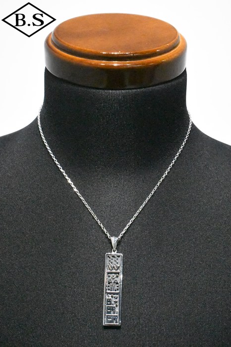 【継続期間押さえる尖んがり5倍】北米インディアン宝飾品 INDIAN JEWELRY 小物 首飾り シウダードトルヒヨ（Kewa Pueblo）ジョセフ・コリス JosephCoriz オーバレイ しろがね色\u002614K B