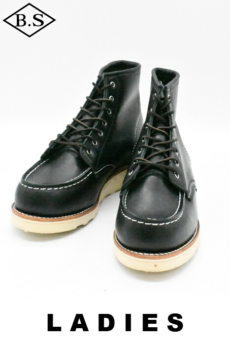 【WOMENS】レッドウィング RED WING ブーツ 3373 6-inch Classic Moc 6インチ クラシックモック ブラックバウンダリー｜BarnStormer3号店 38,467円