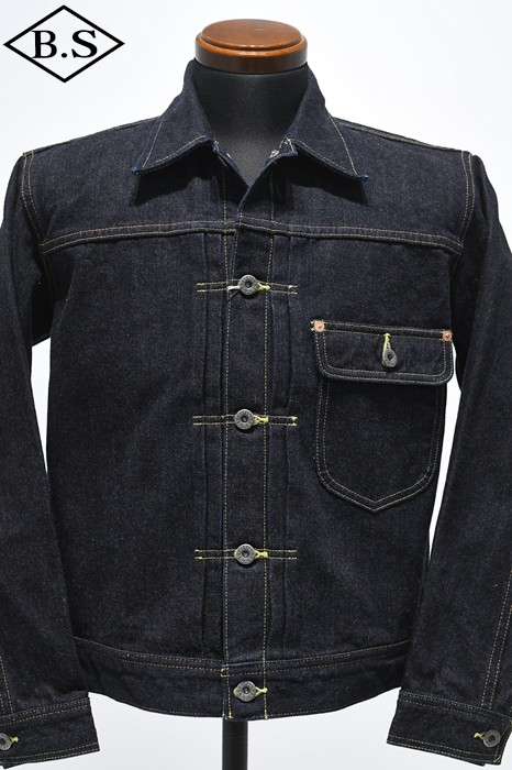 フラットヘッド THE FLAT HEAD アウター FN-OJ-D101 14.5oz 左綾ジンバブエコットン デニムジャケット 40sモデル / ブルー|BarnStormer3号店