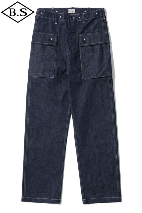 バズリクソンズ BUZZ RICKSON’S ズボン下 Lot No. BR42637 / U.S. MARINE CORPS M-1944 DENIM CIV. PANTS SHORT LENGTH