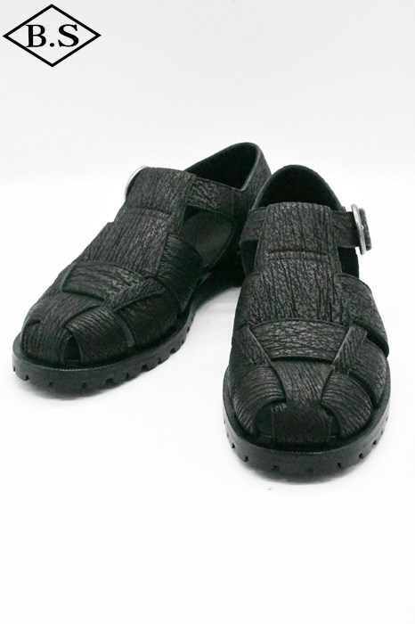 茶飲み友だちブリッジ回路 BROTHER BRIDGE サンダル R011 HEMINGWAY (ヘミングウェイ) CHACOAL BLK/SHARK SKIN
