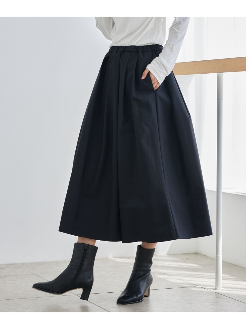 バンヤードストーム　サーキュラースカート 黒　S BARNYARDSTORM / サーキュラースカート / マシンウォッシャブル