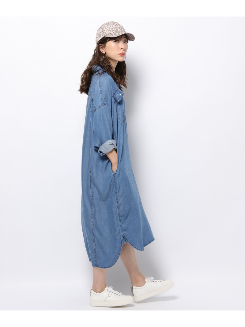 Hd Almond Ls Healthy Denim バンヤードストーム ワンピース シャツワンピース ブルー グレー 送料無料 Rakuten Fashion Butlerchimneys Com