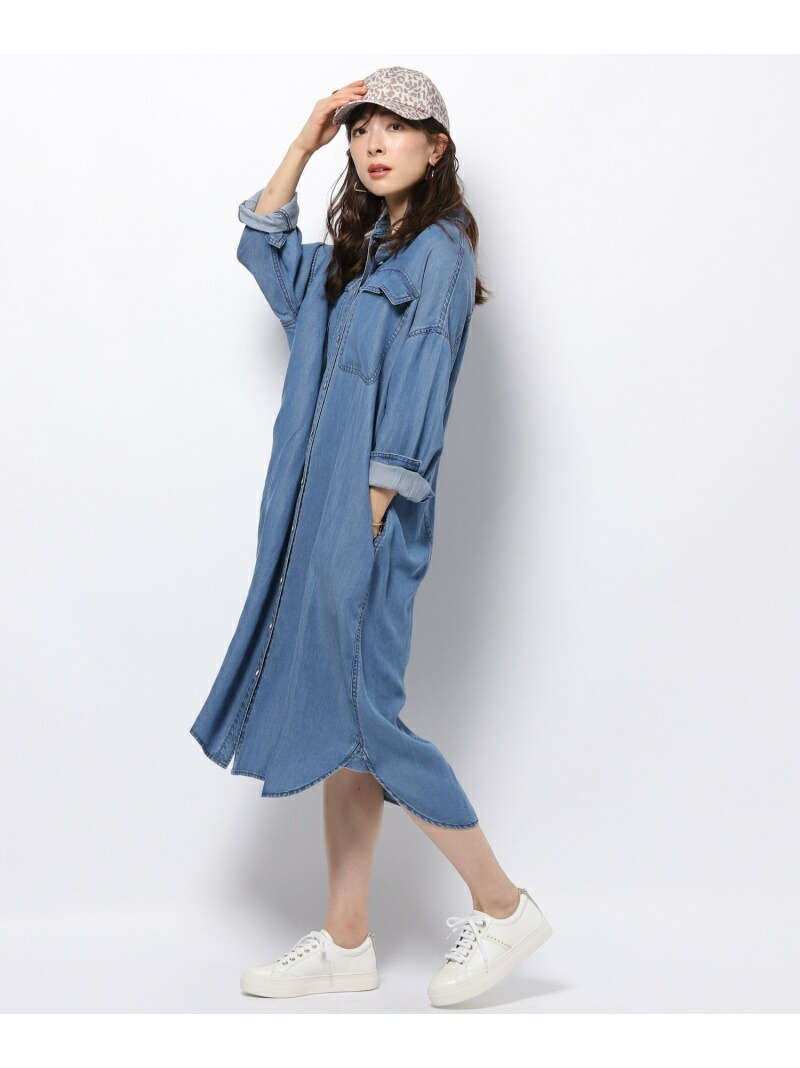 Hd Almond Ls Healthy Denim バンヤードストーム ワンピース シャツワンピース ブルー グレー 送料無料 Rakuten Fashion Butlerchimneys Com