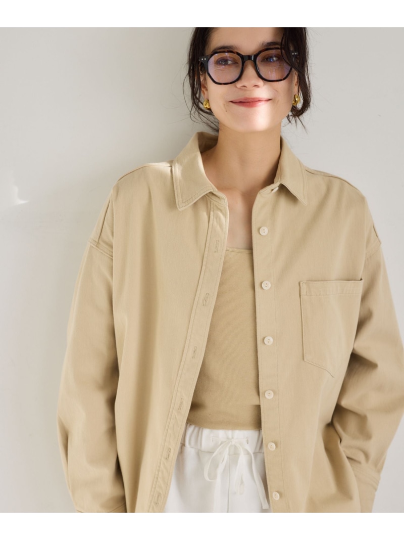 SALE／50%OFF】カットデニムシャツジャケット BARNYARDSTORM バン