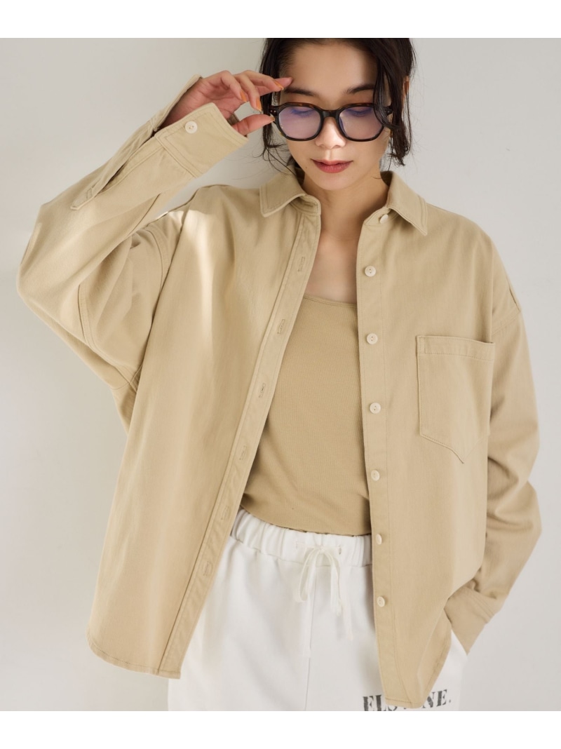 SALE／50%OFF】カットデニムシャツジャケット BARNYARDSTORM バン