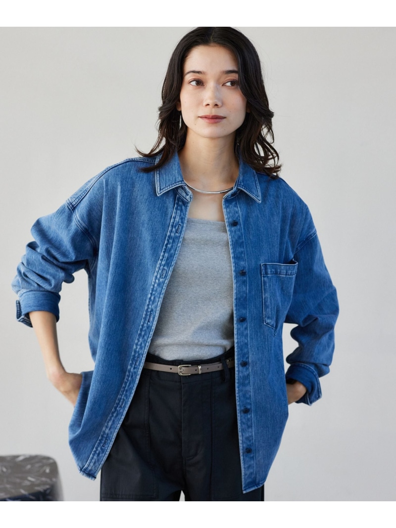 SALE／68%OFF】カットデニムシャツジャケット BARNYARDSTORM バン 