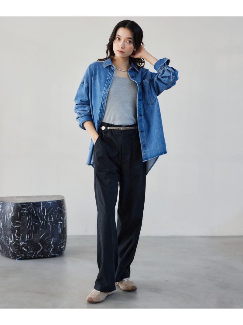 SALE／68%OFF】カットデニムシャツジャケット BARNYARDSTORM バン 