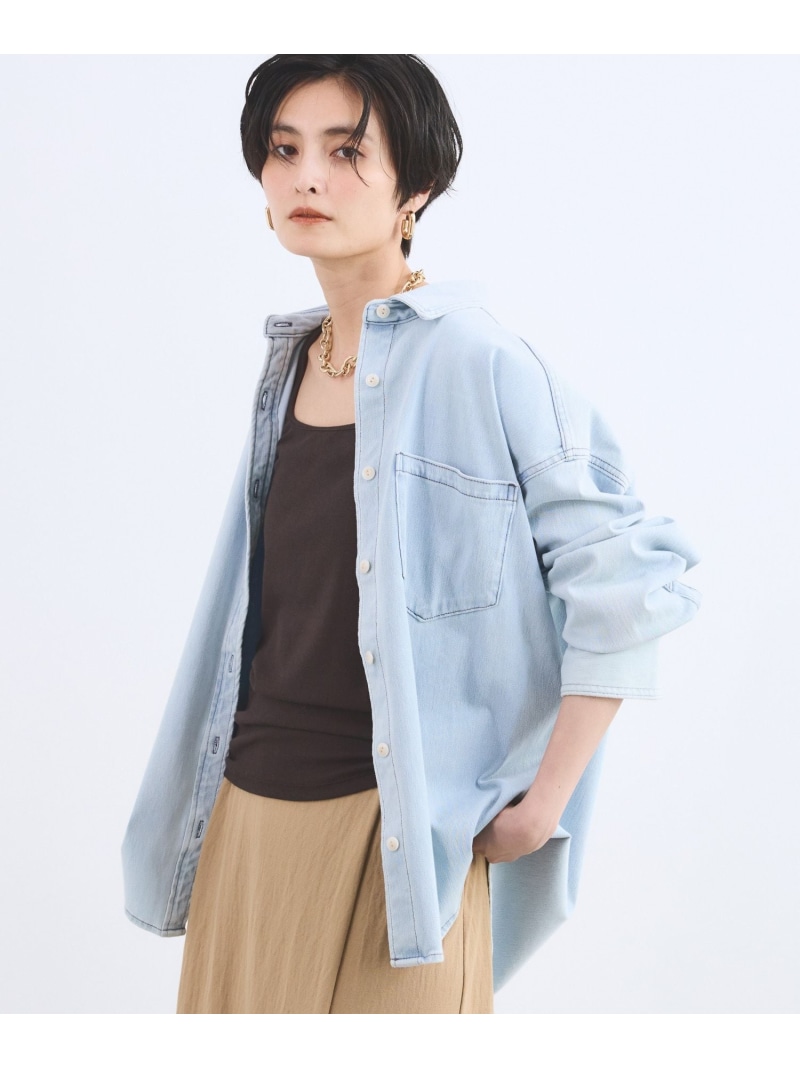 SALE／40%OFF】カットデニムシャツジャケット BARNYARDSTORM バン 