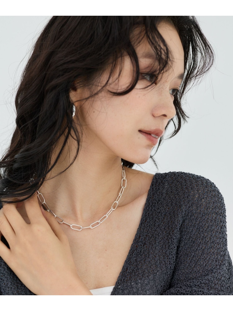 【SALE／10%OFF】スクエアチェーンネックレス BARNYARDSTORM バンヤードストーム アクセサリー・腕時計 ネックレス シルバー ゴールド【RBA_E】【送料無料】[ Fashion]｜BARNYARDSTORM